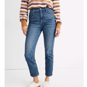 Madewell classic straight jean